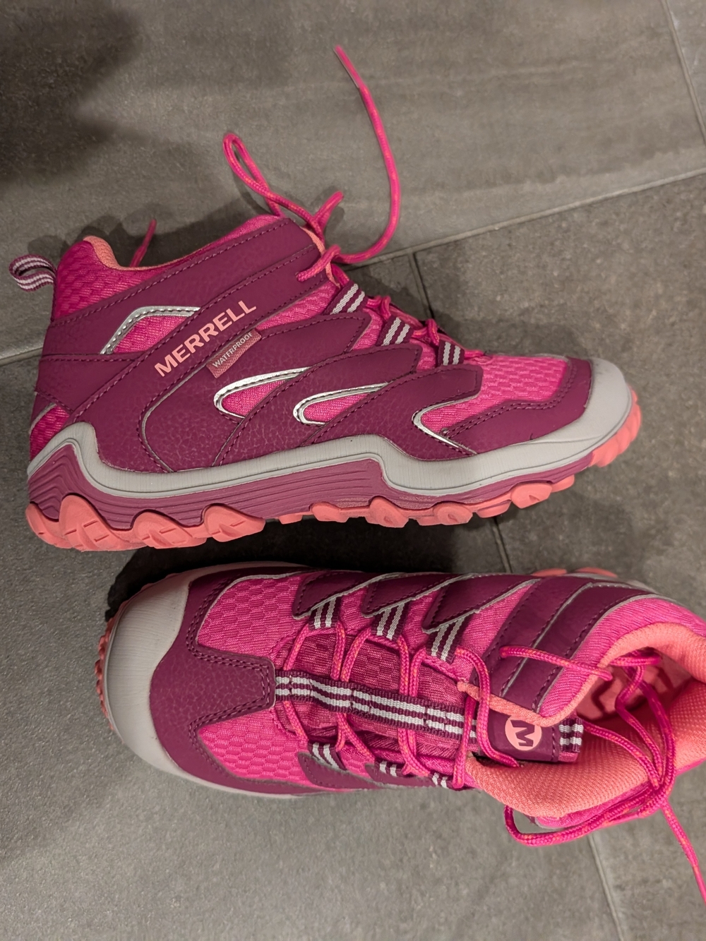 Merrill Girls Hiking Boots